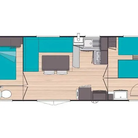 Camping 4 Etoiles - Espace Aquatique - 500M Plage - Ccagefg Camping Portiragnes