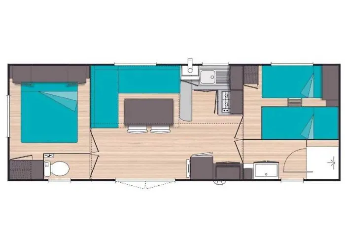 4 Etoiles - Espace Aquatique - 500m - Ccagefg Kemping Portiragnes